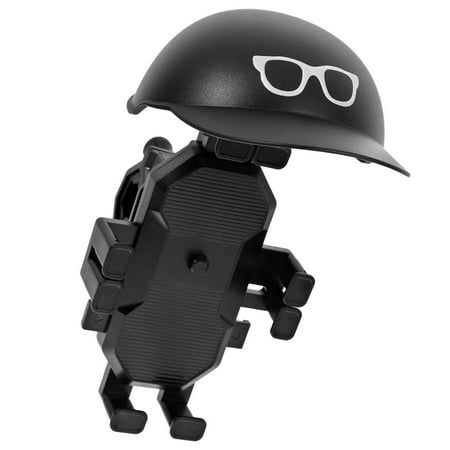 Rain-Proof Bike Mobile Holder with Sun Shield | Anti-Vibration Lock Mount